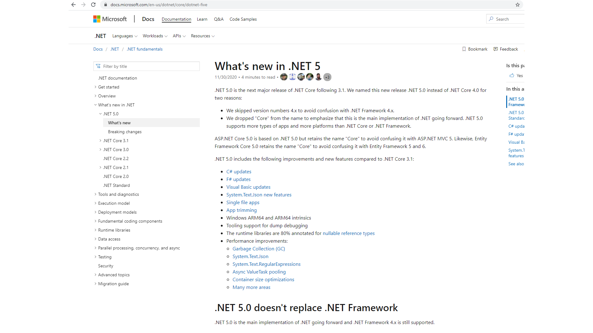 Upgrading .NET Core 2.2 Web Api to .NET 5 Web API